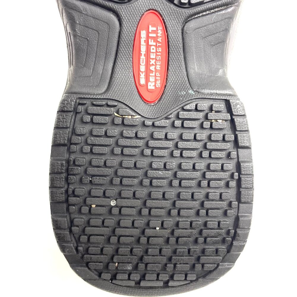 Skechers Work Relaxed Fit Slip Resistant Shoes – Women’s Size 8 US (Gray/Blue) - Picture 13 of 13